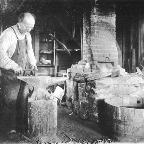 Blacksmith's forge