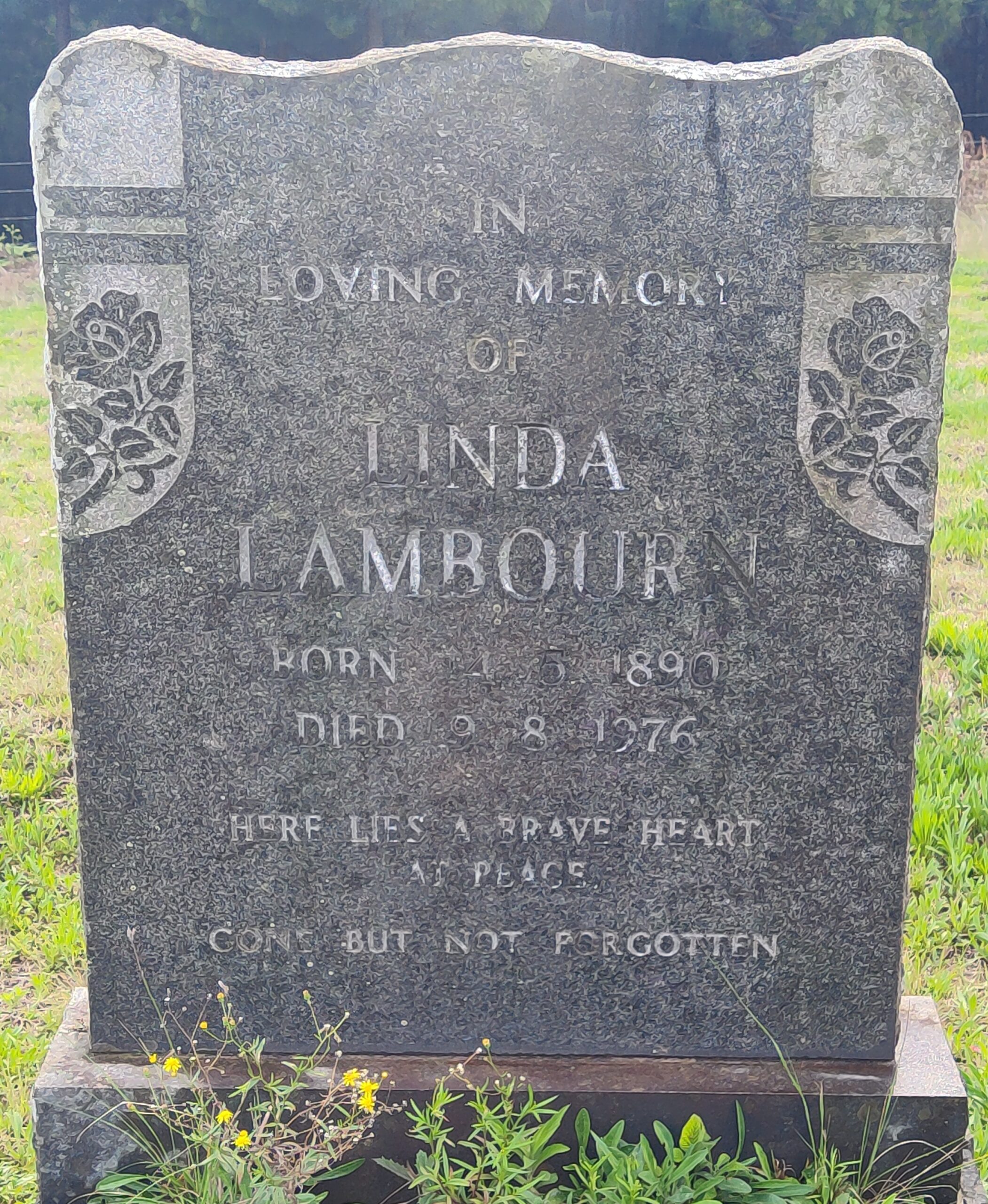 Head Stone - Linda Lambourn