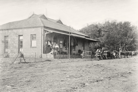 Historic post office at Kaapsche Hoop