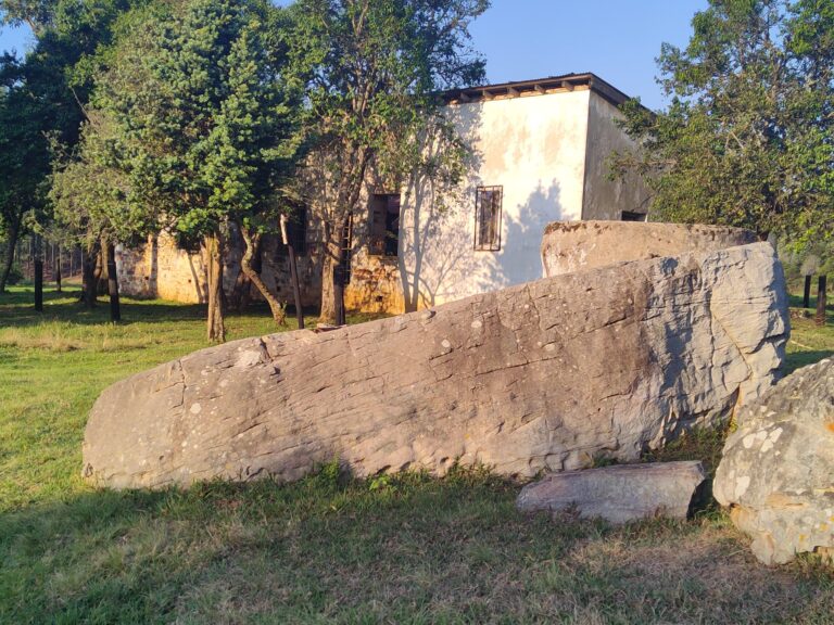 The Government Building and the gaol rock at Kaapsehoop